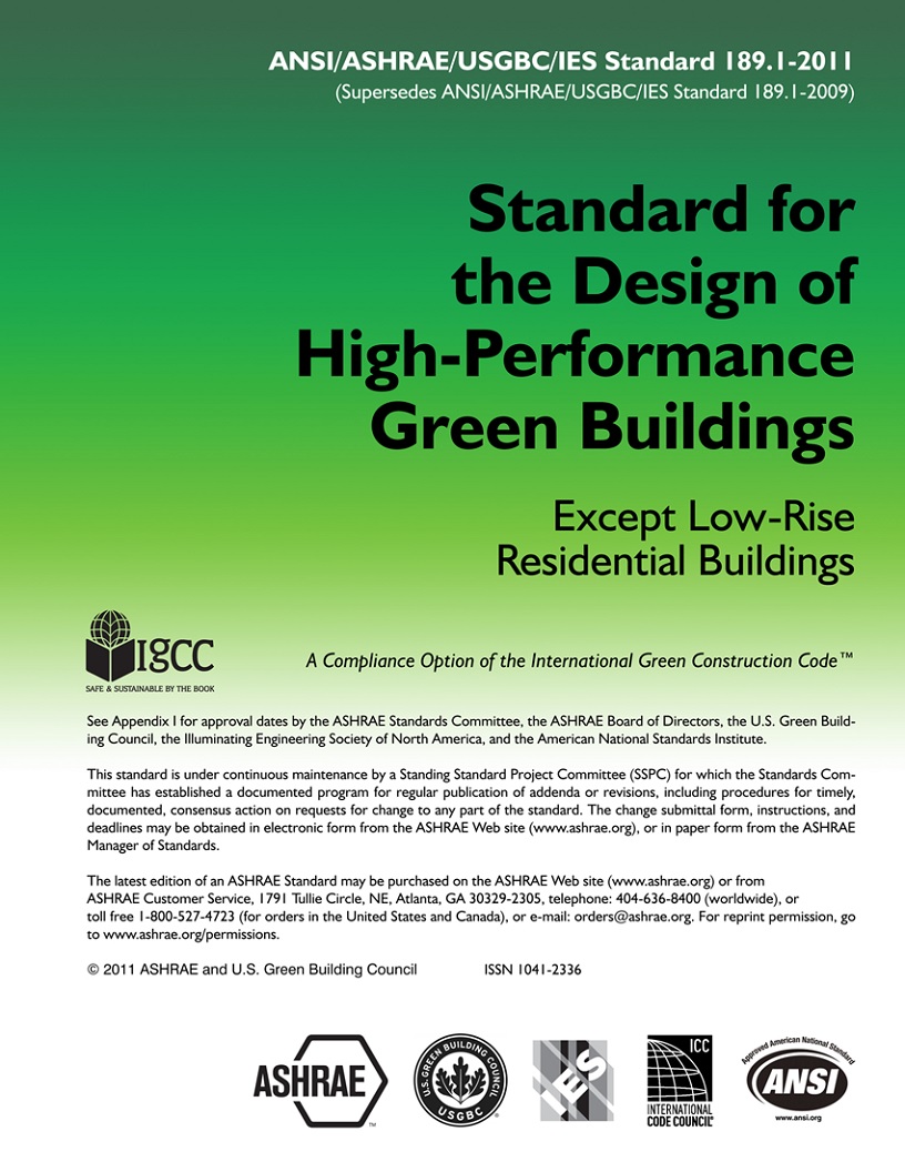 2012 INTERNATIONAL GREEN CONSTRUCTION CODE (IGCC) ICC DIGITAL CODES