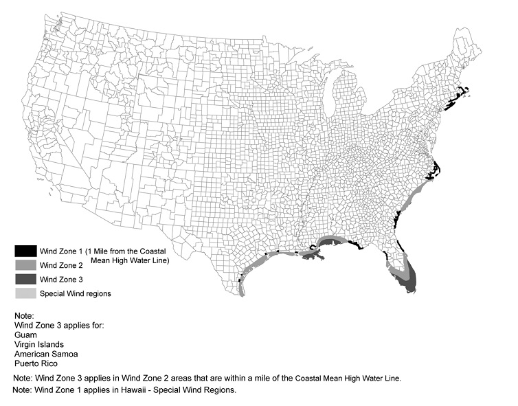 Wind borne. Area code 775. Wind Zone. Wind Regions of the USA. Building codes USA.