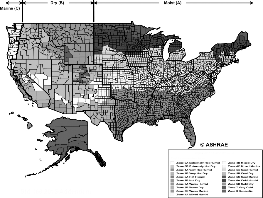 Ashrae Standard 169 Climate Zone Map 2021 International Green Construction Code (Igcc) | Icc Digital Codes