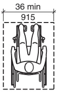 2017 ICC A117.1 Accessible and Usable Buildings and Facilities - CHAPTER 8  SPECIAL ROOMS AND SPACES - 804.2 Clearance.