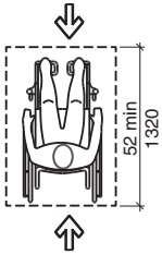 2017 ICC A117.1 Accessible and Usable Buildings and Facilities - CHAPTER 8  SPECIAL ROOMS AND SPACES - 804.2 Clearance.