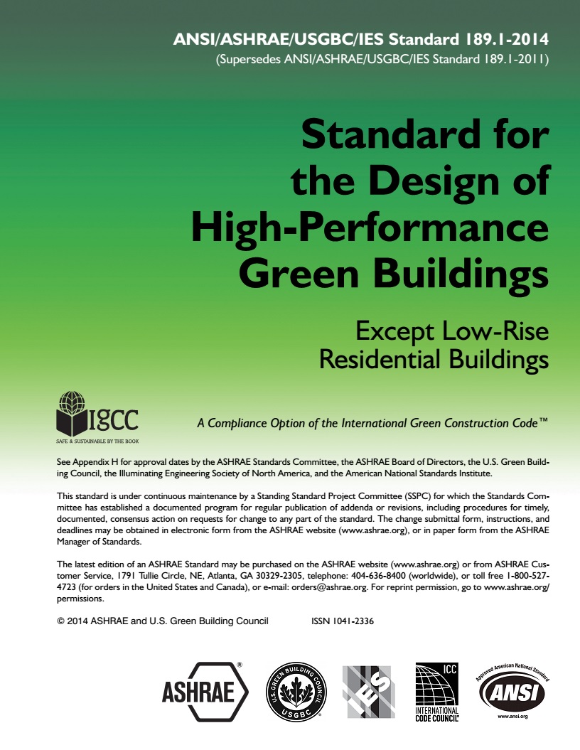 2015 INTERNATIONAL GREEN CONSTRUCTION CODE (IGCC) | ICC DIGITAL CODES