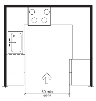 2017 ICC A117.1 Accessible and Usable Buildings and Facilities - CHAPTER 11  DWELLING UNITS AND SLEEPING UNITS - 1103.12 Kitchens.